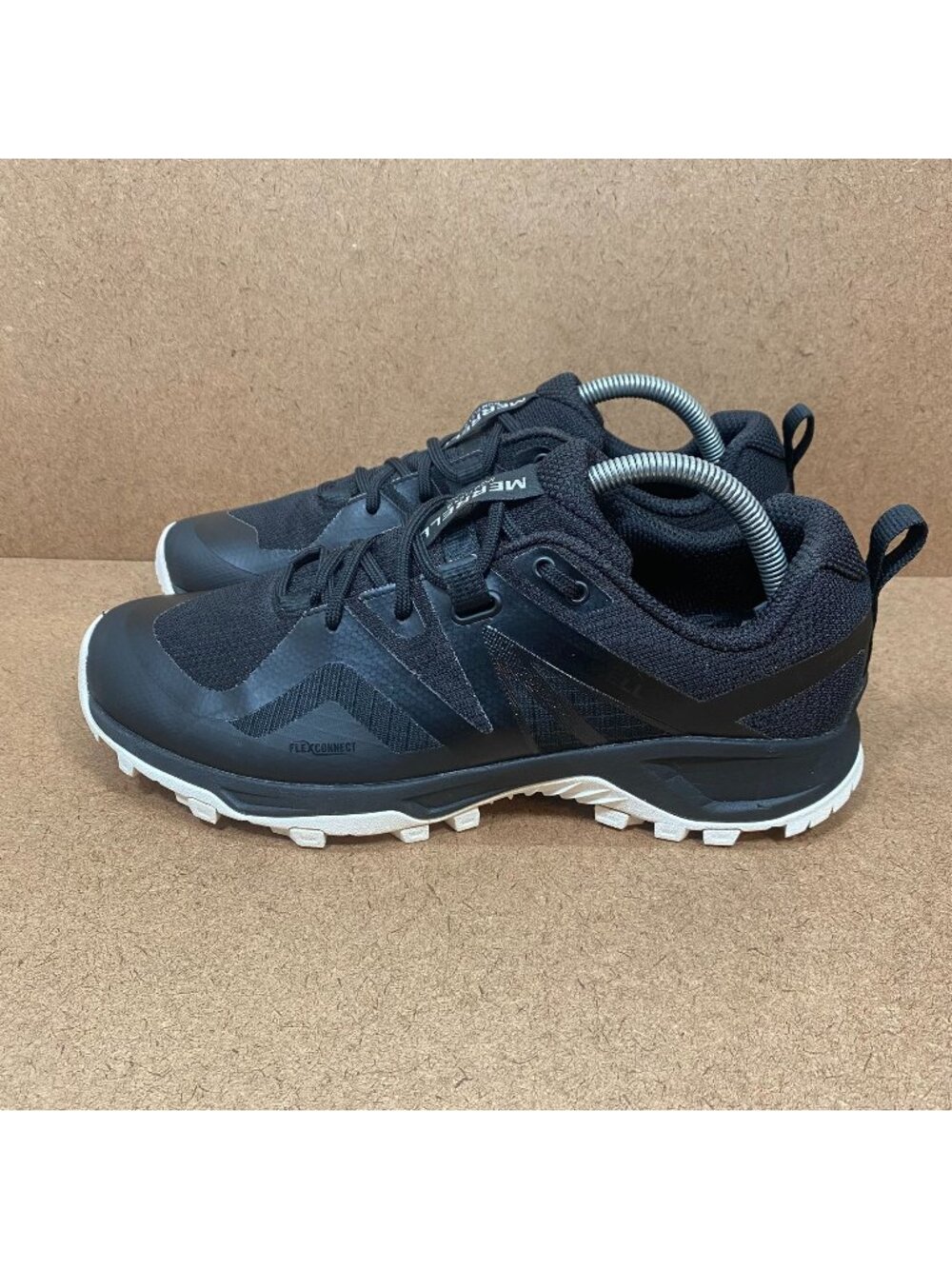 Merrell Womens MQM Flex 2 Trail Running Hiking Shoes Black Size 9.5 Lightweight